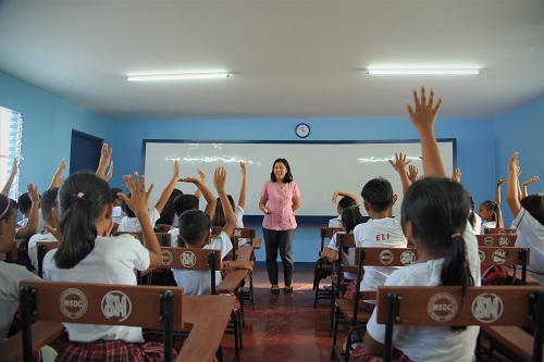 SM Foundation, MSDC turn over 100th school building to Looc ES