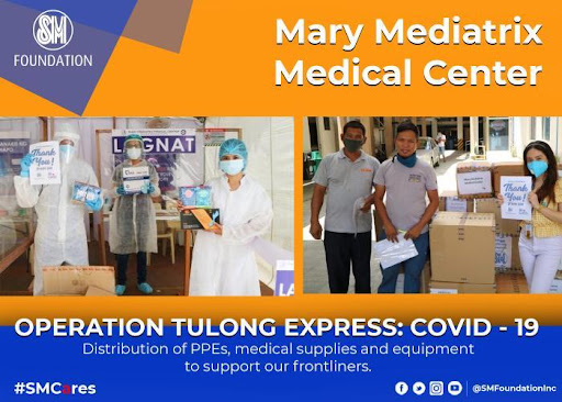 SM Foundation provides medical supplies to more CALABARZON hospitals