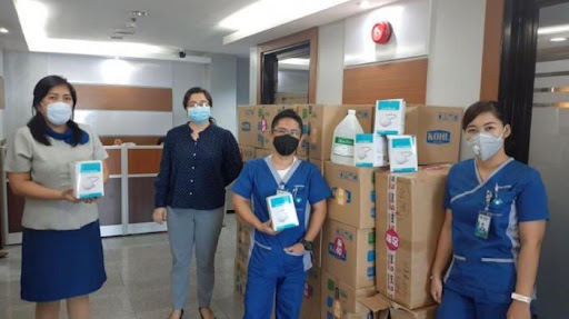 SM Foundation donates medical supplies to Marikina Valley Medical Center