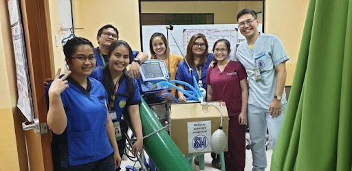 SM Foundation distributes ICU-grade ventilators to hospitals