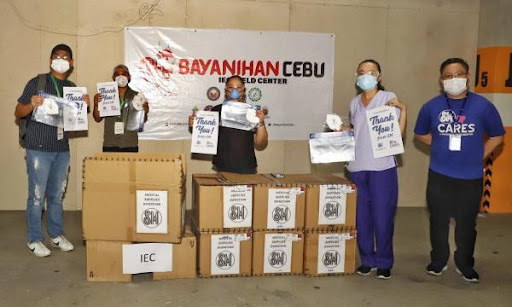 SM Foundation Donates Masks and Face Shields to Cebu Hospitals and Quarantine Centers