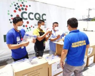 SM Foundation Donates Masks and Face Shields to Cebu Hospitals and Quarantine Centers