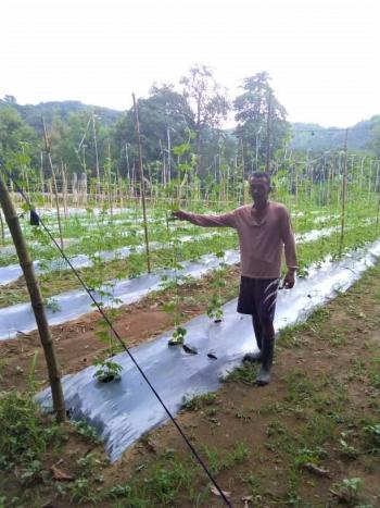 KSK trainee now gets double yield, income from farm produce