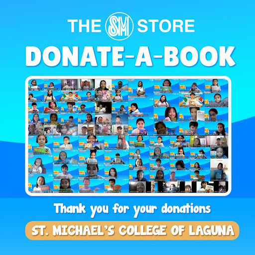 Kids helping kids: School children share their books thru The SM Store’s Donate a Book drive