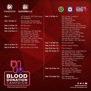 SM, partners launch bloodletting donation drive