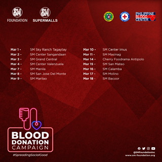 SM, partners launch bloodletting donation drive