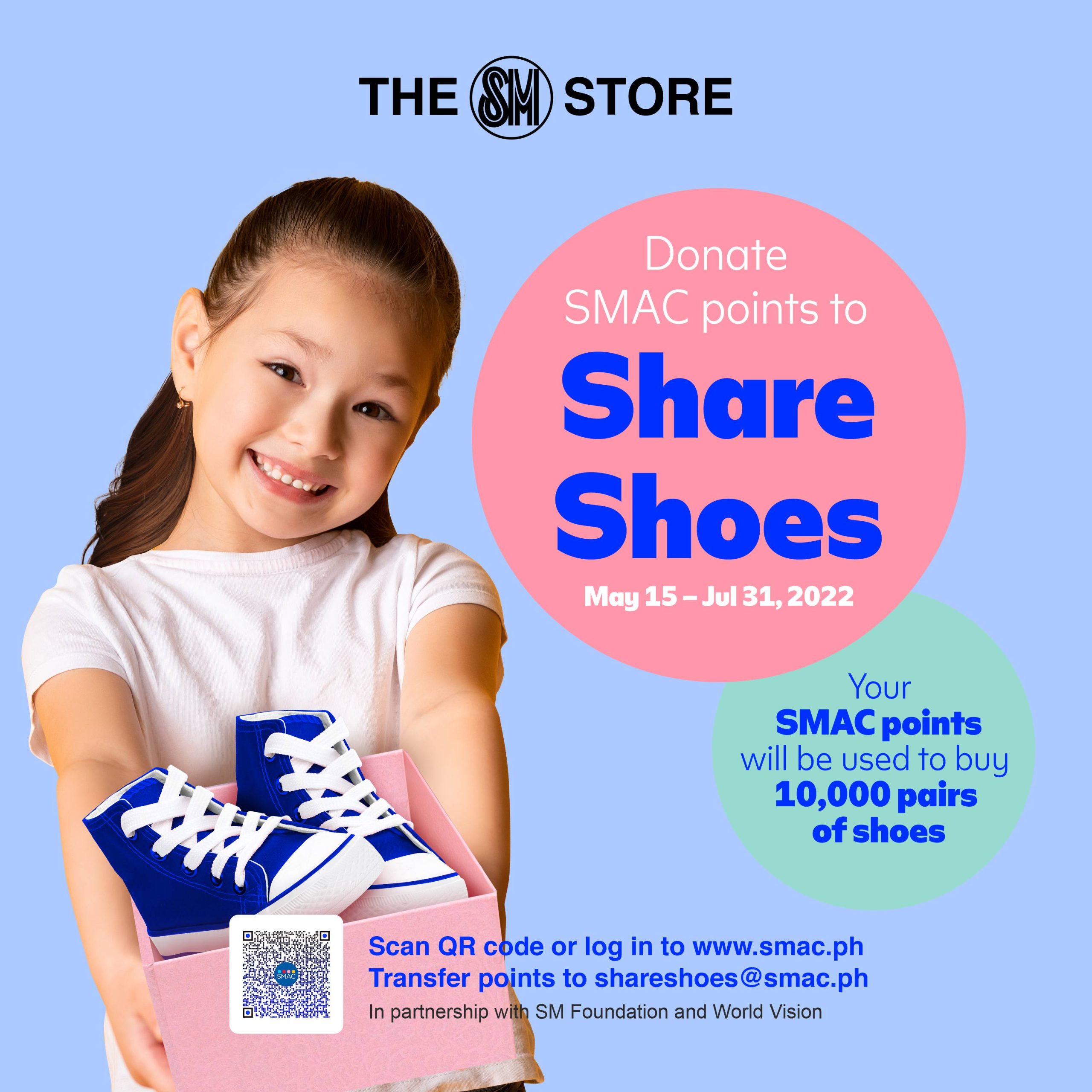 The SM Store, SM Foundation donate more than 300,000 pairs of shoes to Caritas Philippines, DSWD