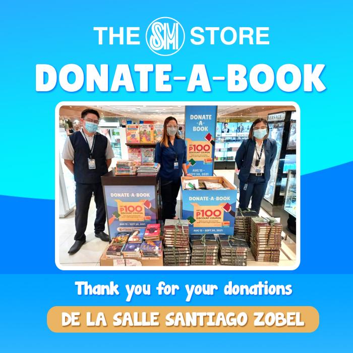 Kids helping kids: School children share their books thru The SM Store’s Donate a Book drive