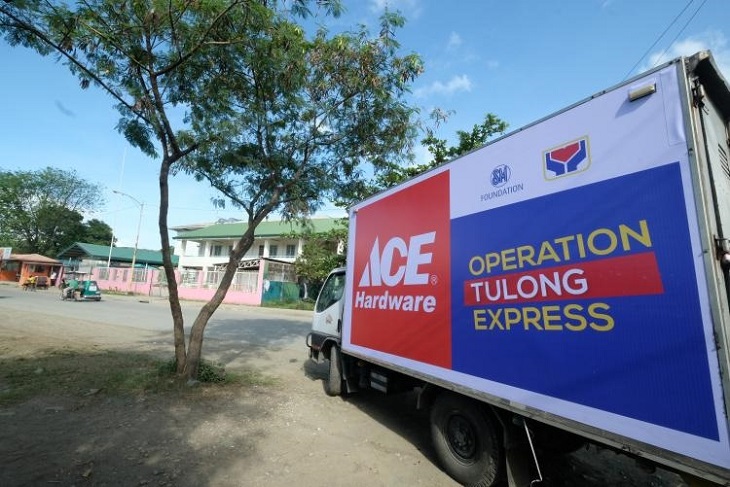 ACE Hardware extends help to typhoon victims in Rizal province