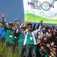 Grow a million trees launch
