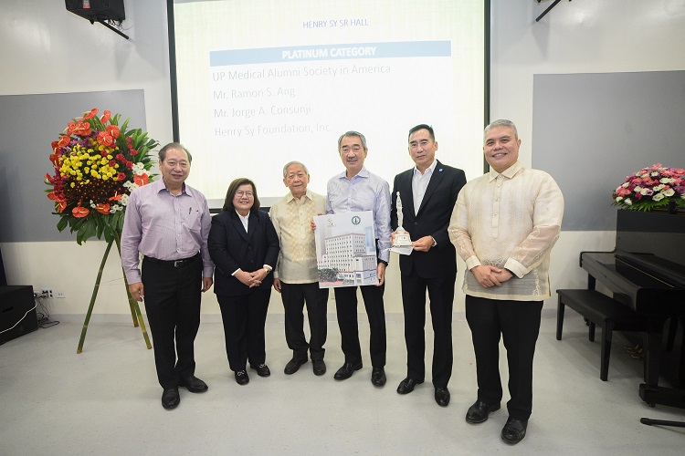 HSFI, UPMAFI turn over UP’s Henry Sy Sr Hall