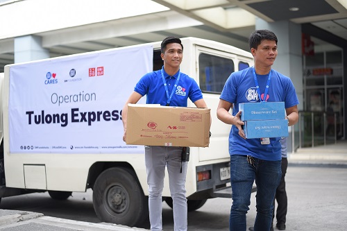 UNIQLO and SM Foundation continue efforts for Paeng victims