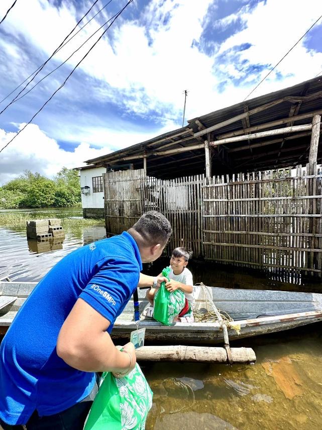 SM Foundation activates relief program for Typhoon Egay-hit communities