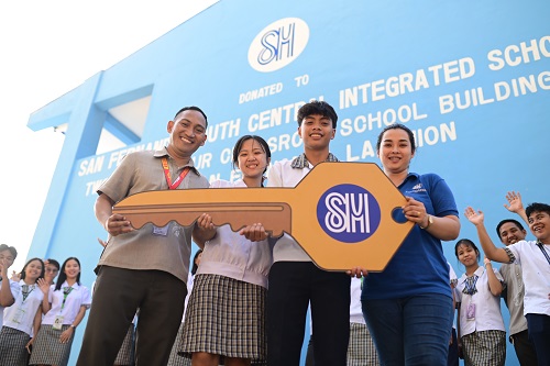 SM Foundation spreads social good with 107th school building in La Union
