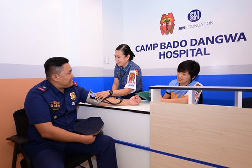Protecting the protectors: SM Foundation renovates Camp Bado Dangwa Hospital
