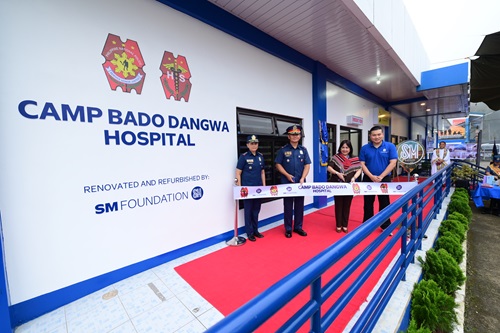 Protecting the protectors: SM Foundation renovates Camp Bado Dangwa Hospital
