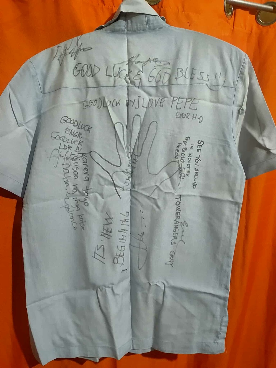 Carlo keeps the only polo barong he wore in college, adding that this has become a symbol of his persistence and humility.
