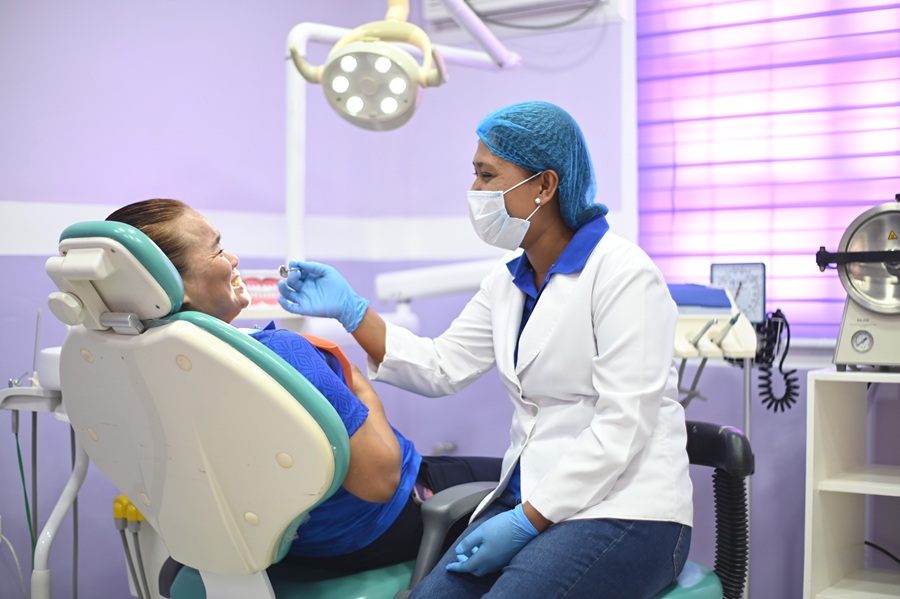 The newly renovated dental room features ample space for equipment and supplies, enabling dentists to efficiently provide comprehensive oral healthcare services.