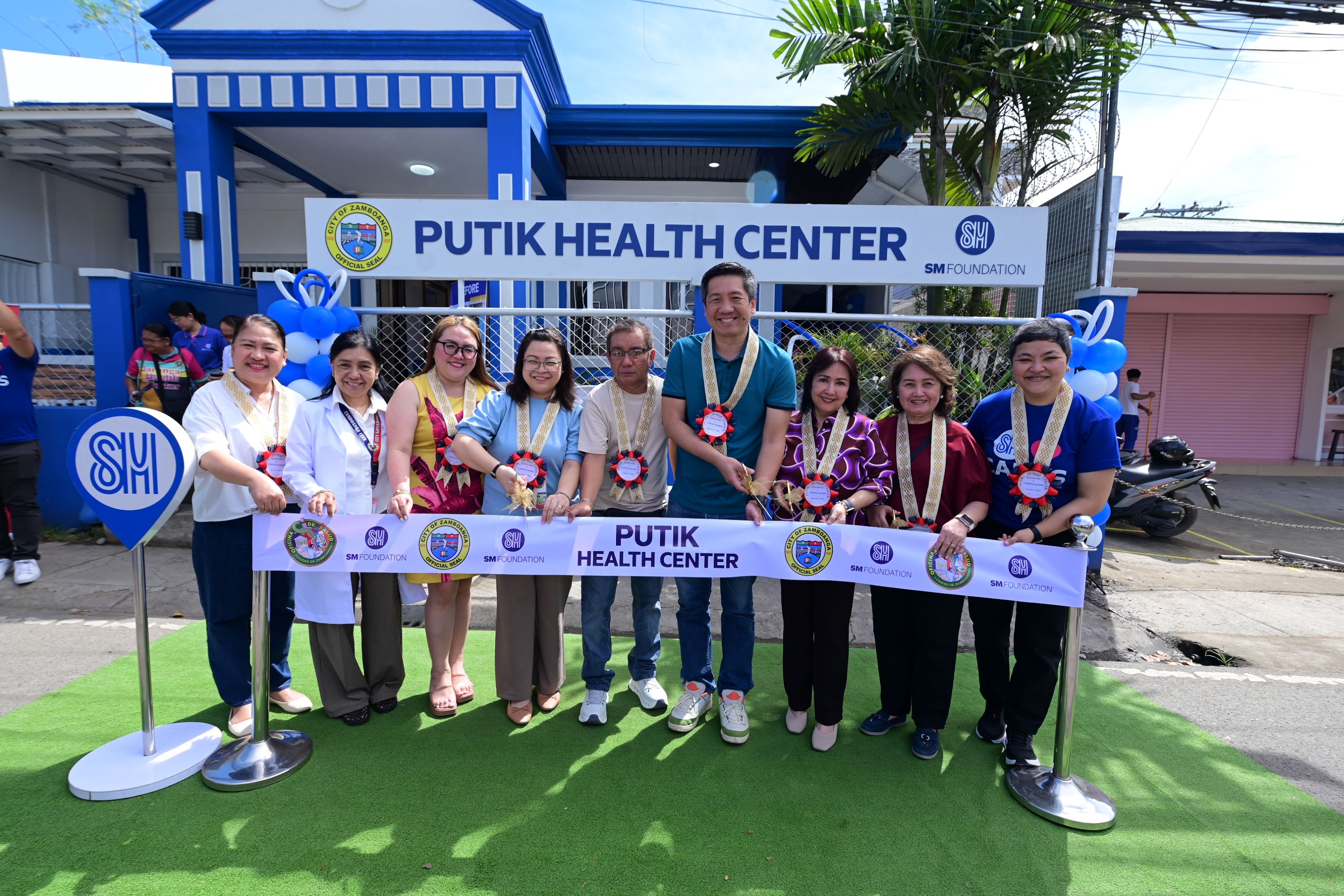 SM Foundation Turns Over Rehabilitated Health Center in Zamboanga City Zamboanga City